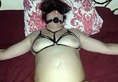 I am tied to the bed, waiting for a stranger to arrive in part one