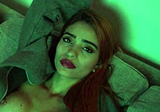 The beautiful Yaira and her girlfriend have a cozy night in