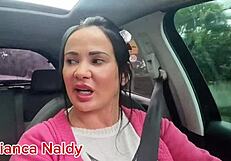 enjoying the road a stud appears on the beach for a ride until nightfall