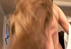 Fucking this blonde big tits mom hard, he says.