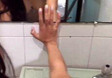 tight ass fucked in bathroom by him