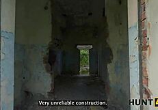 Sexy Russian Slut Gets Horny And Cheats On Her Boyfriend With A Stranger In Public View