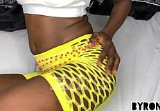 teen taking every inch of byrongh bbc in her first porn shoot?