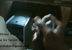 Tamil wife gets big cock!