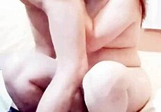 Curvy teen housewife sucking neighbor's cock passionately