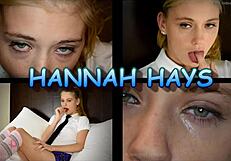 Eighteen year old Hannah Hays poses in uniform for modeling photos, so tempting