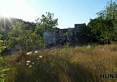 Sexy Russian Slut Gets Horny And Cheats On Her Boyfriend With A Stranger In Public View