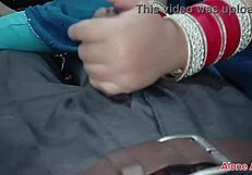 newly married couple records intimate moments as husband rides wife's tight pussy