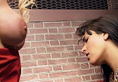 Valery summer and paige ashley 69 in their evening gowns and it's hot