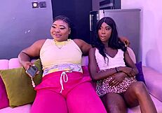 Nigerian Lesbians Dive Into Neighborly Muff Diving With Toys