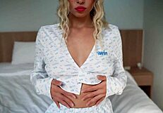 wow, pov with a hot modest blonde?