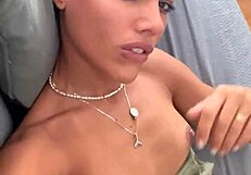 i'm apolonia, feeling so horny as i slide my fingers deep into my tight pussy