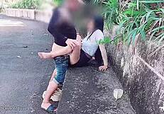 Student Fucks Girlfriend Publicly