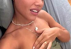 i'm apolonia, feeling so horny as i slide my fingers deep into my tight pussy