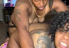 Intense Doggystyle Faces Of Ebony Bbw Girlfriend In Rough Lesbian Session