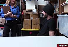 i banged that blonde shoplifter's pussy hard