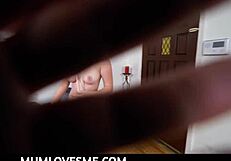 Australian Stepmom Sydney Paige Delivers Fast Suck Off To Peter Green In Taboo Blowjob