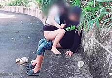 Student Fucks Girlfriend Publicly