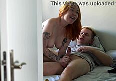 Filming a hot couple's rough fuck in an Airbnb.