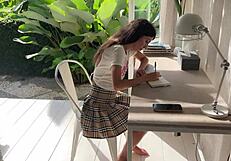 Stepdaughter lets stepdad fuck her because he found out shes a famous porn star