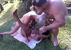 जोरदार ईयर एंड पार्टी वाली वुड्स में चुदाई पार्ट 2