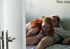 Filming a hot couple's rough fuck in an Airbnb.