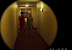 Milf Spends Night Out With Girlfriend, Licking Big Pussy And Spanking Petite Body