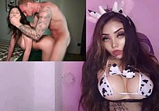 Joven Rusa De Grandes Tetas Naturales Recibe Un Duro Anal