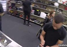 Pawnstar Meets Rockstar For Sex For Cash In XXX Pawn Shop