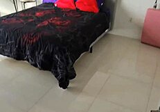 Huge tits redhead massage turns intense with Red Evie.