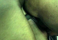 Grandma fakes sound while cooking to fuck my big black cock!