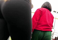 Anna Kasper's Candid Hidden Ass Shots