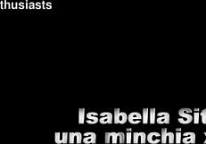 tranny isabella shares her dick with everyone in the group