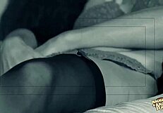 He licks her pussy and cums on her pretty face!