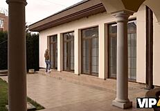 vip4k girl sucks and impales muff on her much older bf penis