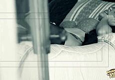 He licks her pussy and cums on her pretty face!