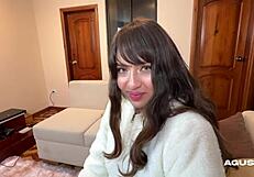 Cute Slut With Huge Ass Endures Hard Anal Sex And Deep Cumshot In Tight Asshole