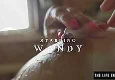 Sweaty Latino Girl Masturbates With Ice Cubes On The Desk In The Kitchen, Reaching Orgasm As A Petite Teen