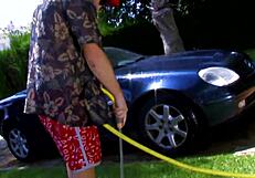 wild sex with skinny milf housewife in quick rough session