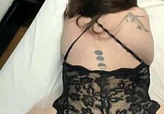 Fucking latina pussy with finger in her ass