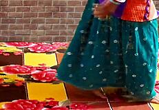 i meet an 18 year old indian village girl outdoors for a workout