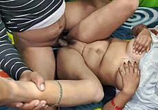 College teacher wife doggy fucked in hostel room