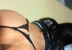 wife fucks gigolo while cuck works