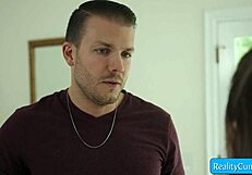 Sexy blonde teen step-sis fingers and fucks her older step-brother's monster cock - Scarlett Sage, Codey Steele