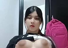 Hired masseuse fucks me hard