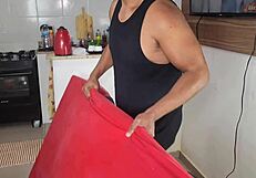 Wife catches me masturbating and fucks me, Myllena Rios!