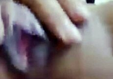 Cum twice by video call sex with her aisagirl