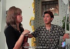 Naked For Painting Before Intense Fucking!