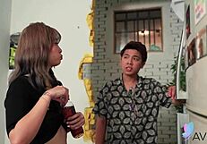 Naked For Painting Before Intense Fucking!