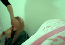 There's always a curvy student in class, she develops, convinces her, fucks her mouth hard, then penetrates in sports uniform and fills her with milk